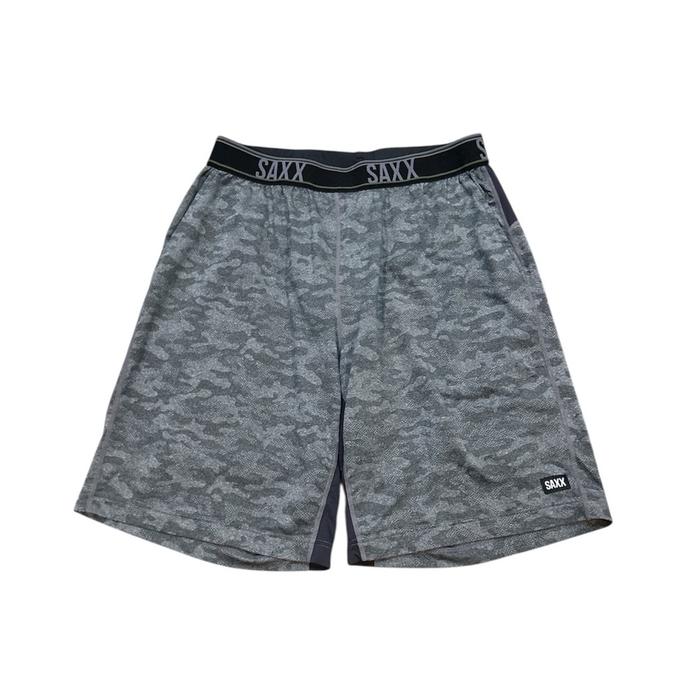 SAXX Men’s Size‎ Medium Legend 2N1 Camo Print Shorts